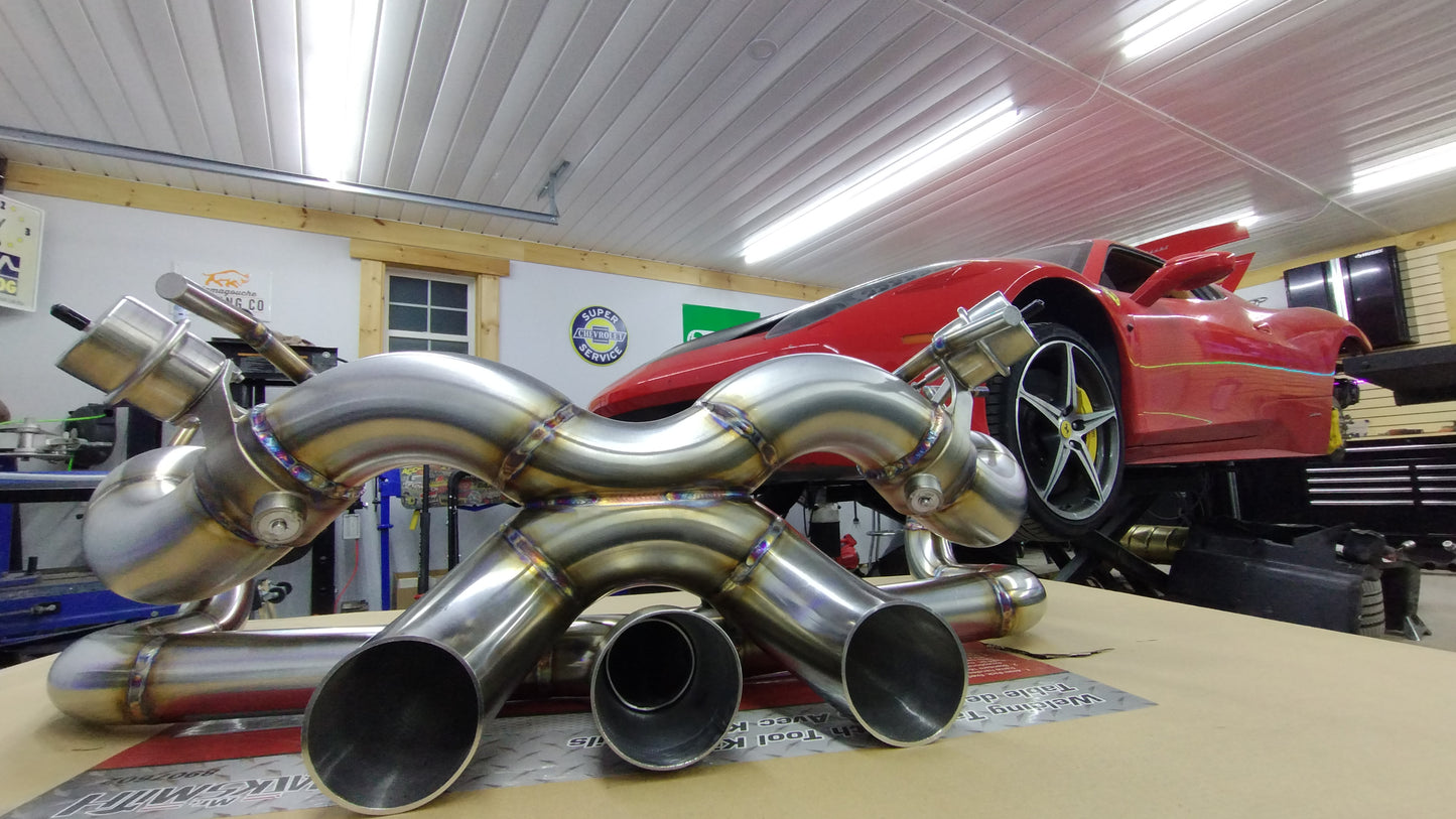 Ferrari 458 Italia Exhaust System (2010-2015)