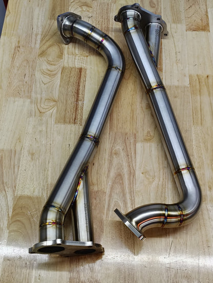 Porsche Cayman 718 GT4 / GTS Over Axle Pipes / OAPs (4.0L)