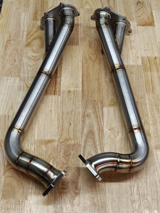 Porsche Cayman 718 GT4 / GTS Over Axle Pipes / OAPs (4.0L)